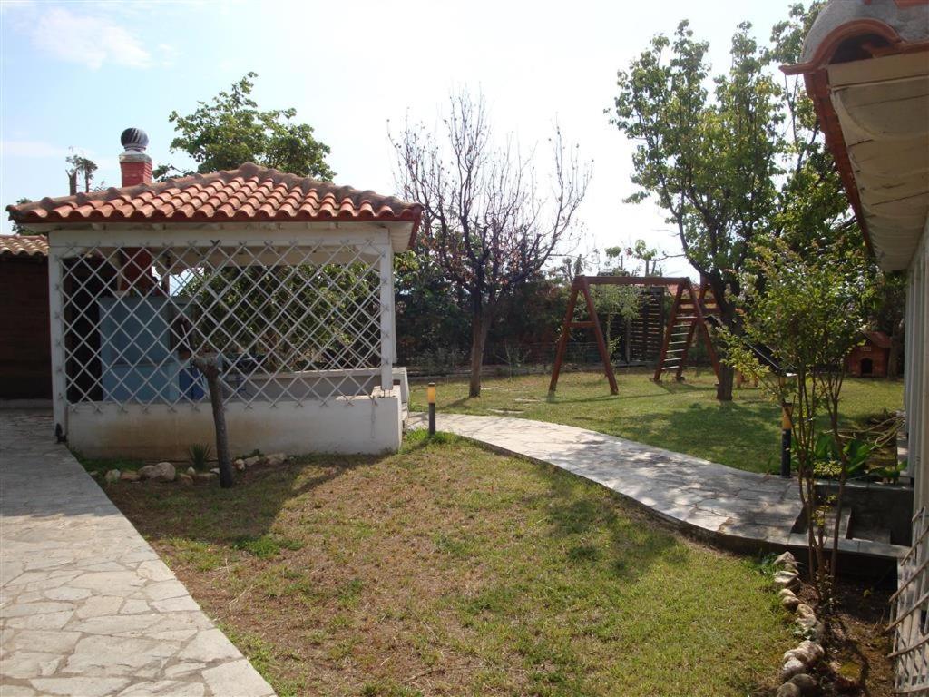 Wonderful House With Private Garden Villa Flogita Ngoại thất bức ảnh