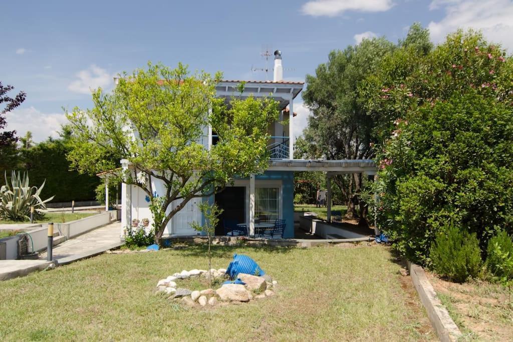 Wonderful House With Private Garden Villa Flogita Ngoại thất bức ảnh